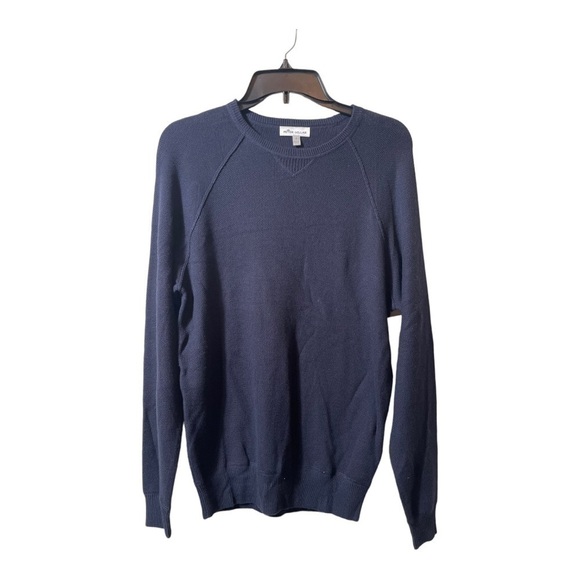 Peter Millar Other - PETER MILLAR CROWN MEN'S COTTON MERINO CREW SWEATER in navy blue